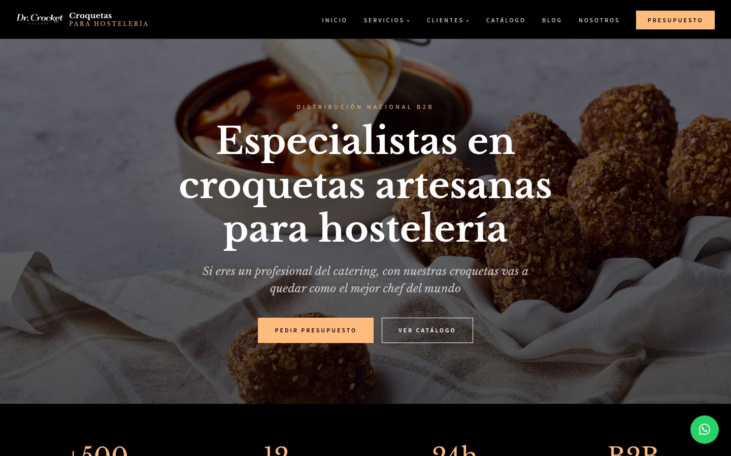 Croquetas para Hostelería