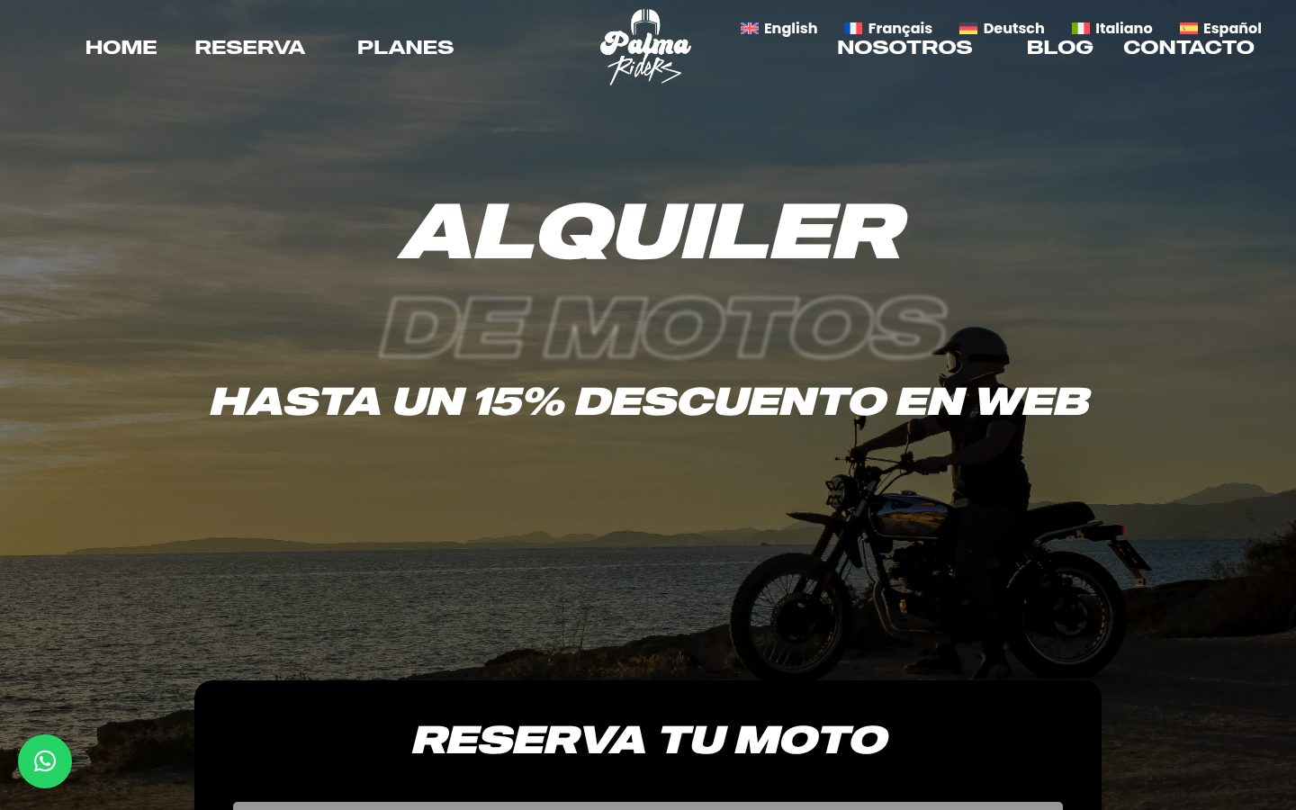 Palma Riders alquiler de motos Mallorca
